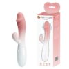 Prettylove Dildo Head Gradient Pink Rabbit Vibrator